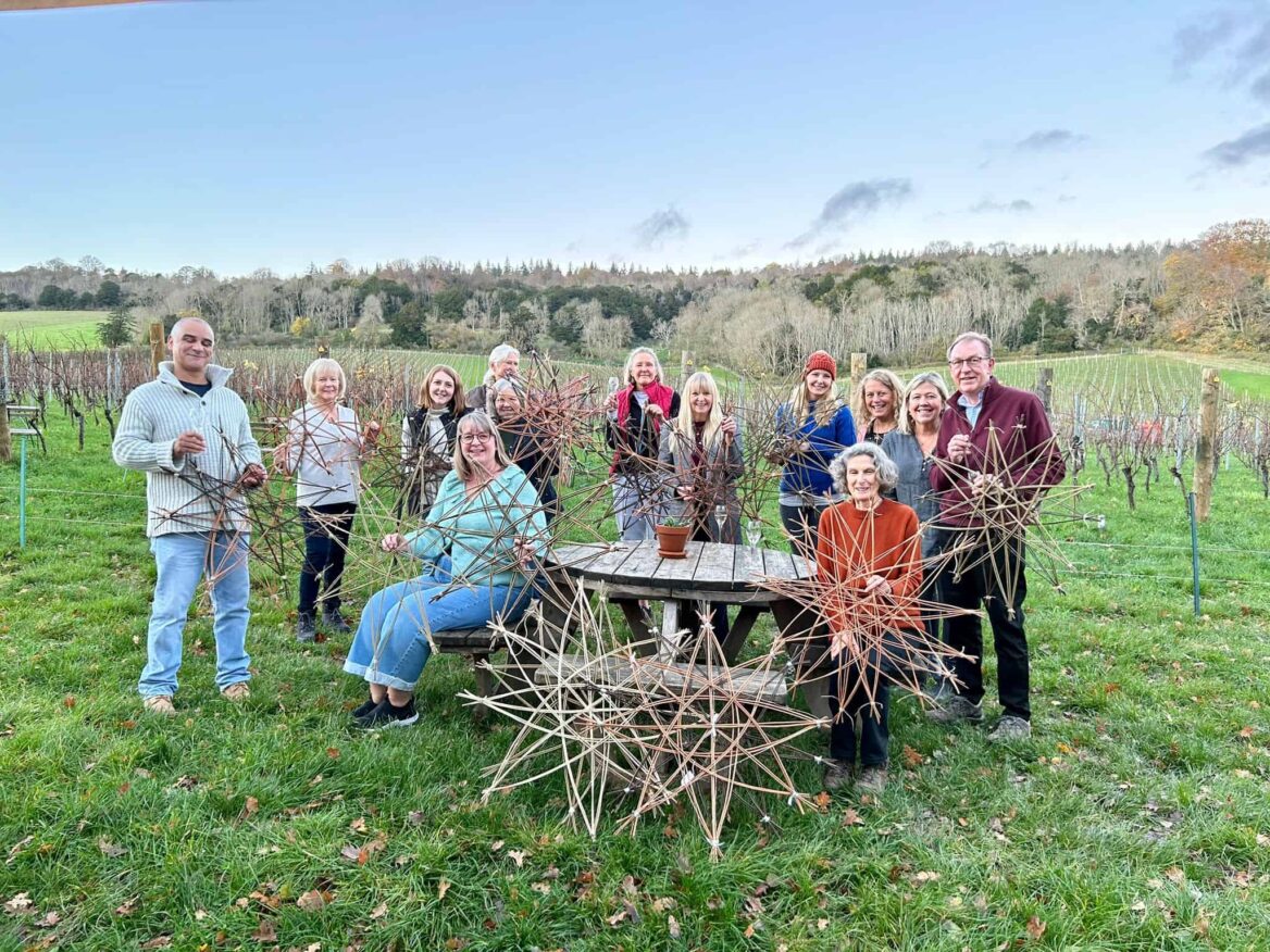 Traditional Swedish Stars @ Albury Vineyard